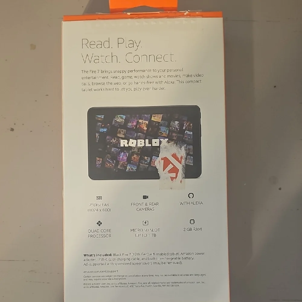 Amazon Fire 7 Tablet - Black